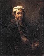 REMBRANDT Harmenszoon van Rijn Portrait of the Artist at His Easel gu Spain oil painting reproduction